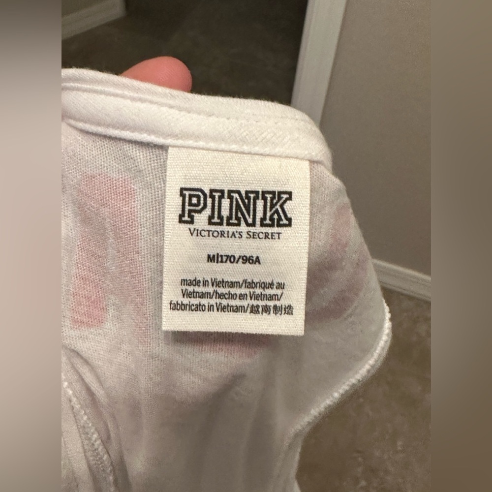 Victorias Secret Pink white Fourth of July Tank - Picture 6 of 6